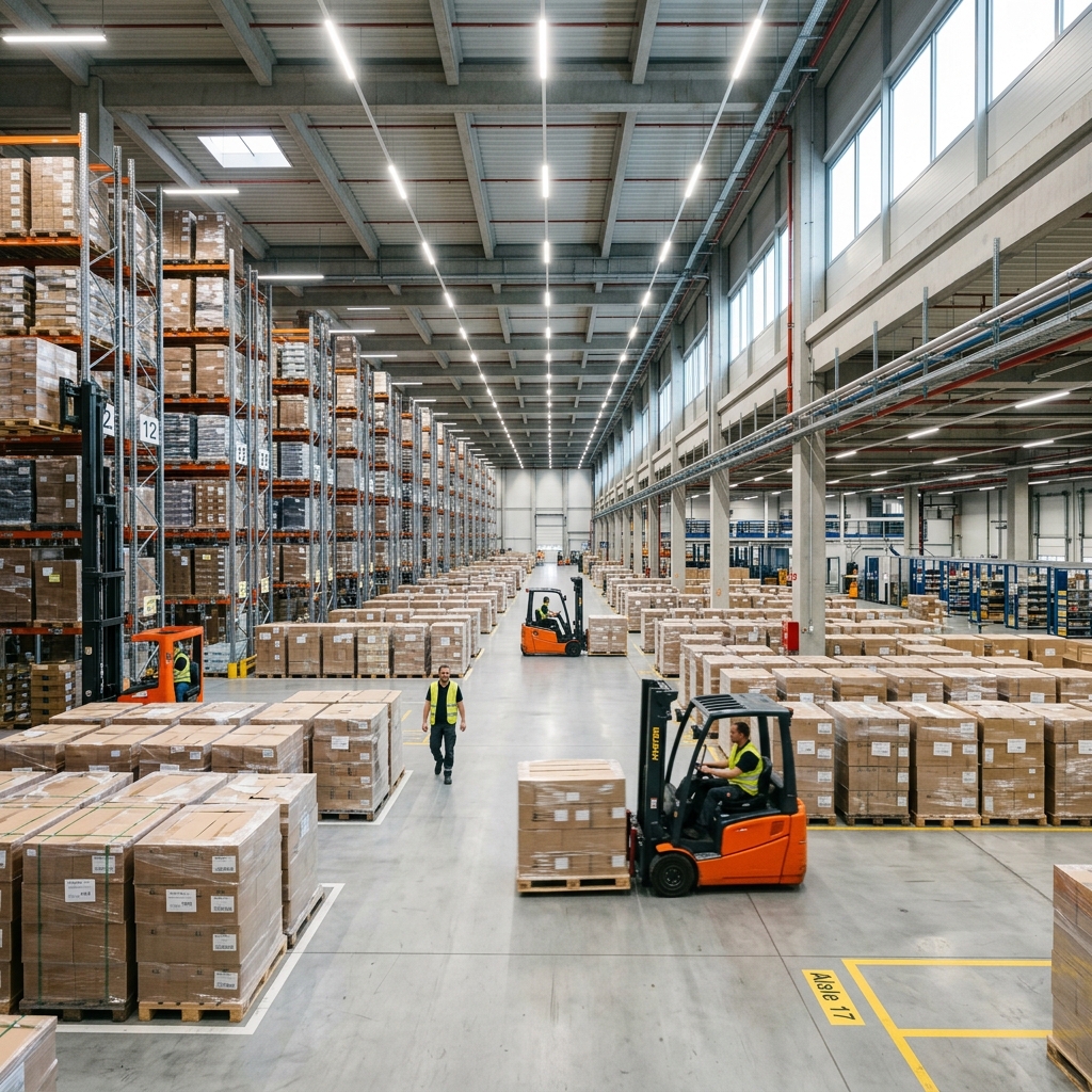 Kho bãi logistics